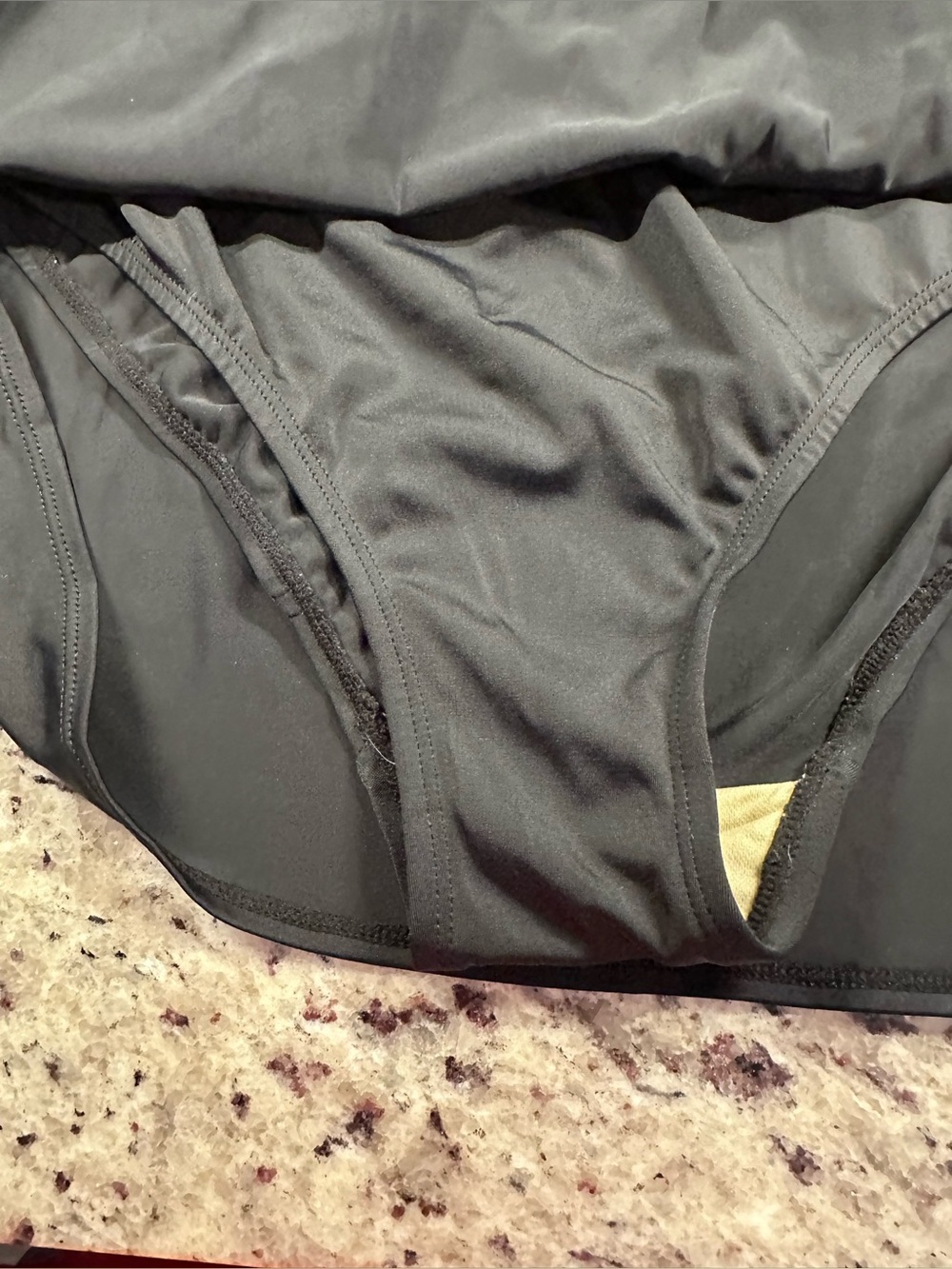 Avenue Swim Skirt Bottom Black A-Line Swimwear Size 18 - Picture 2 of 5